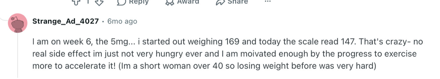 Customer post about Peak Wellness