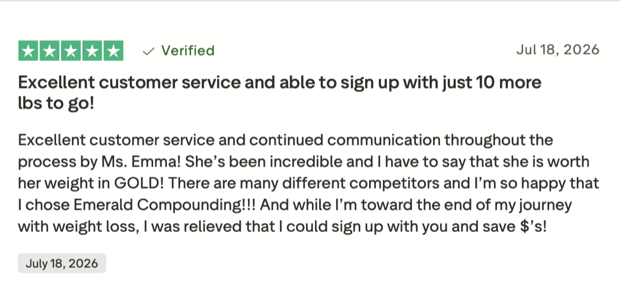 Customer post about Peak Wellness
